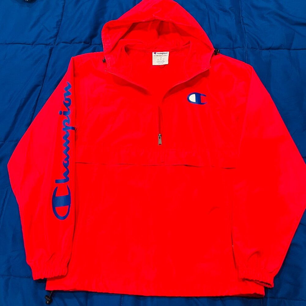 Champion Authentic Athleticwear Half-Zip Hoodie - (Small)